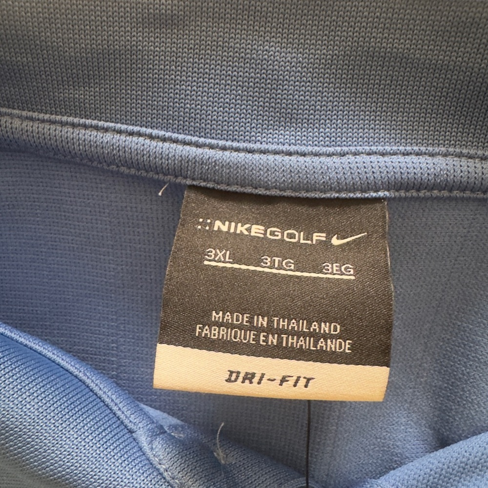 Nike golf dri-fit  Blue Men's Polo Shirt - Picture 6 of 7